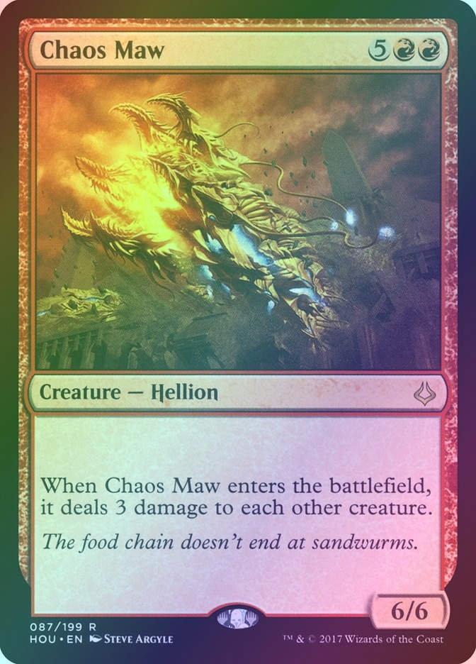 Chaos Maw (HOU) (87) / Foil