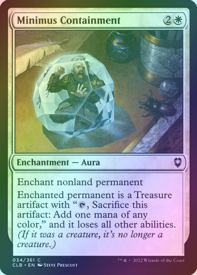 Minimus Containment (CLB) (34) / Foil