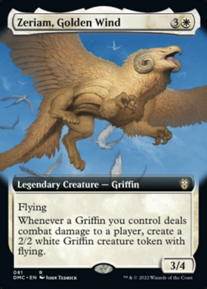 Zeriam, Golden Wind (DMC) / Extended Art