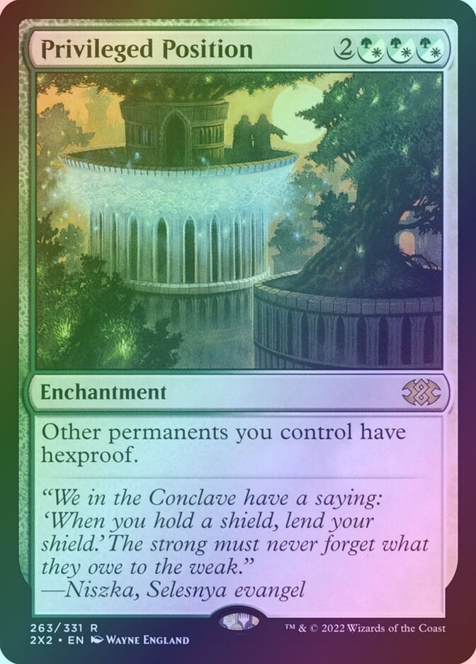 Privileged Position (2X2) (263) / Foil