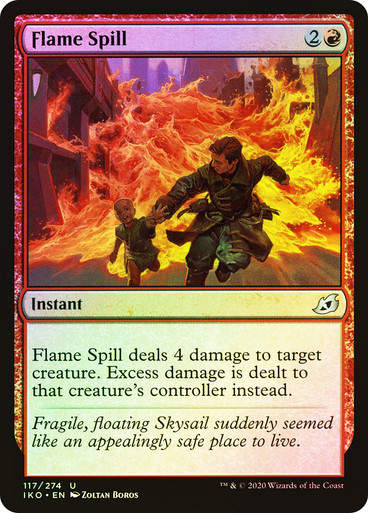 Flame Spill (IKO) (117) / Foil