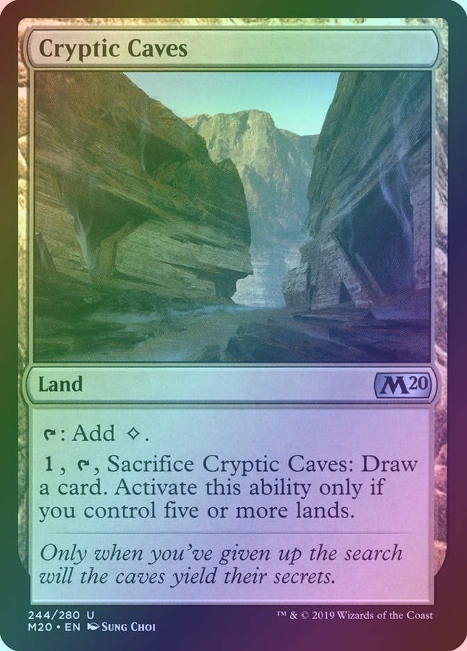 Cryptic Caves (M20) (244) / Foil