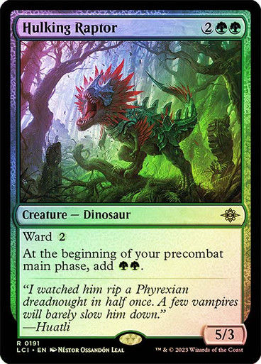 Hulking Raptor (lci) / Foil