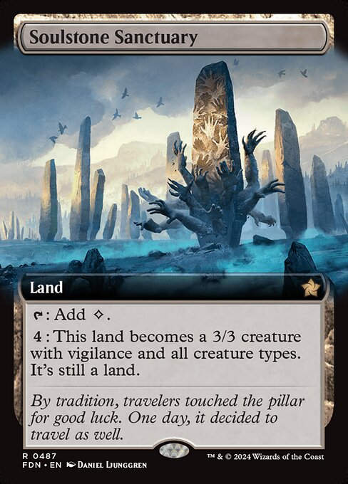 Soulstone Sanctuary (FDN) (487) / Extended Art