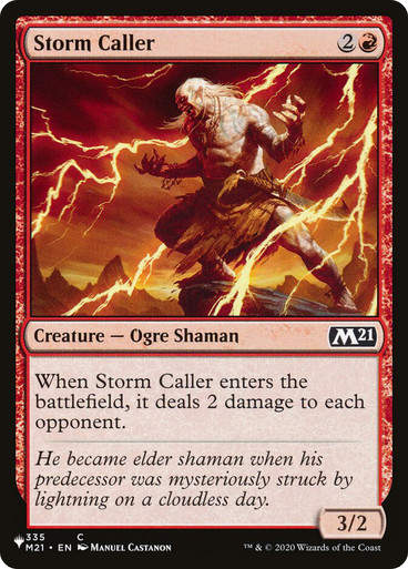 Storm Caller (PLST) (M21-335)