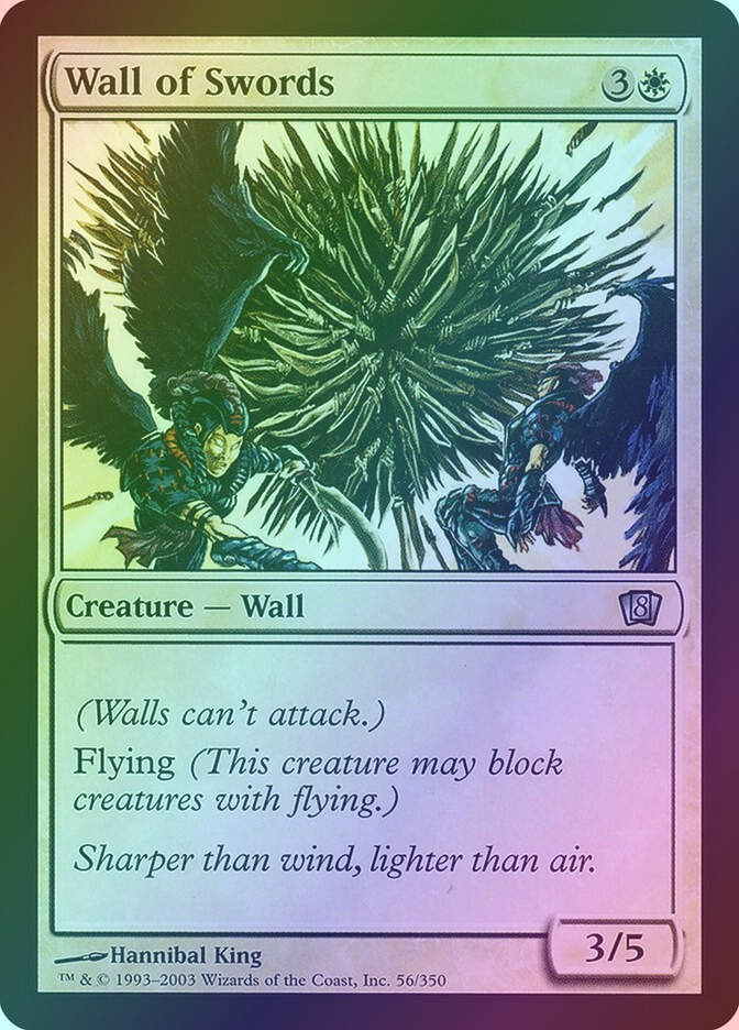 Wall of Swords (8ED) (56★) / Foil