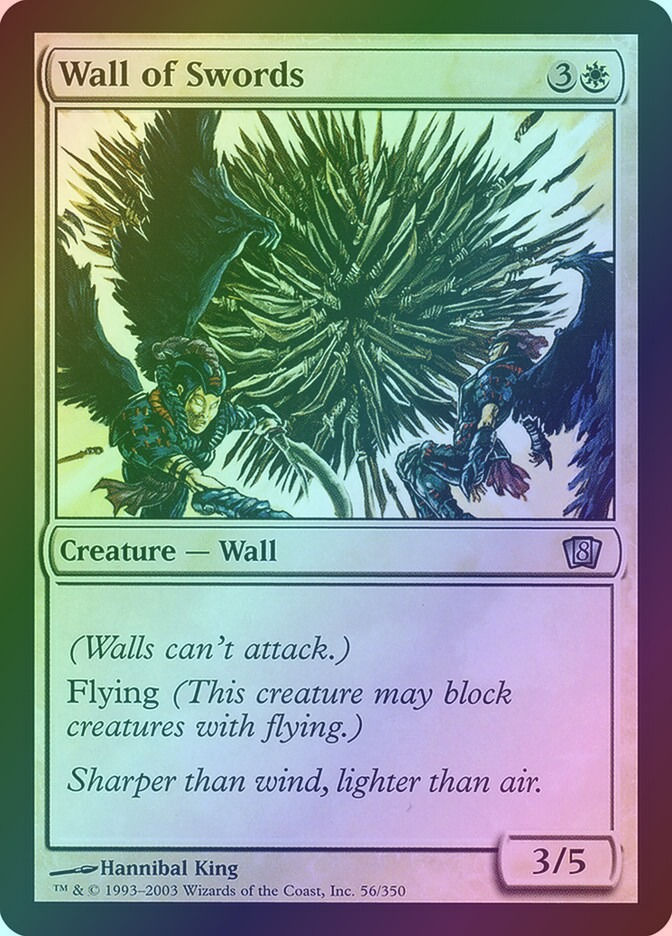 Wall of Swords (8ED) (56★) / Foil