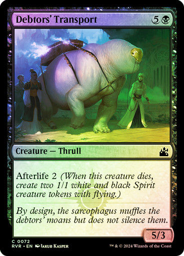 Debtors' Transport (rvr) (72) / Foil