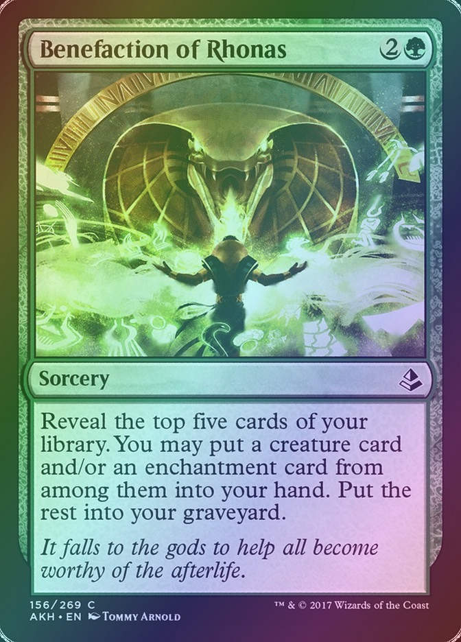 Benefaction of Rhonas (AKH) (156) / Foil