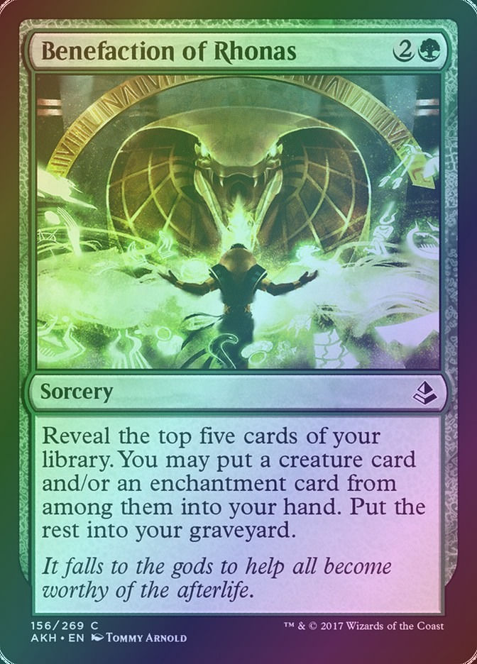Benefaction of Rhonas (AKH) (156) / Foil