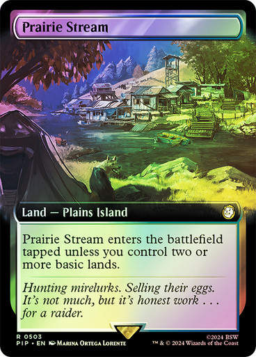 Prairie Stream (pip) (503) / Extended Art Foil