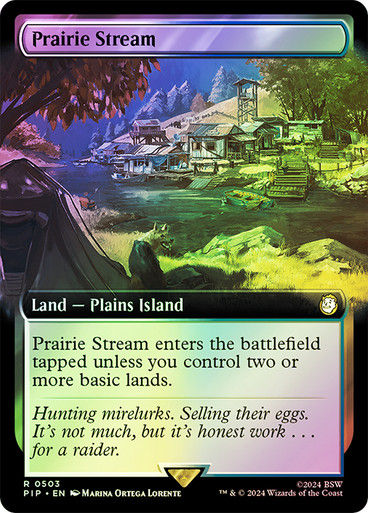 Prairie Stream (pip) (503) / Extended Art Foil