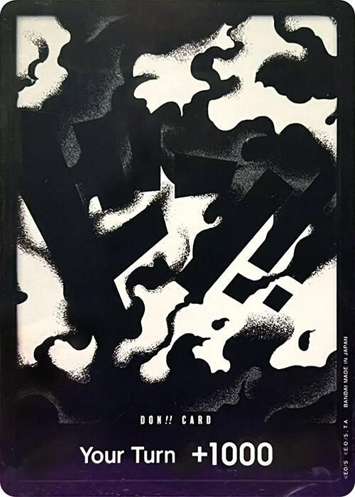 DON!! Card (Blackbeard) (Double Pack Set Vol. 6) (OP09-DON-002) / Foil