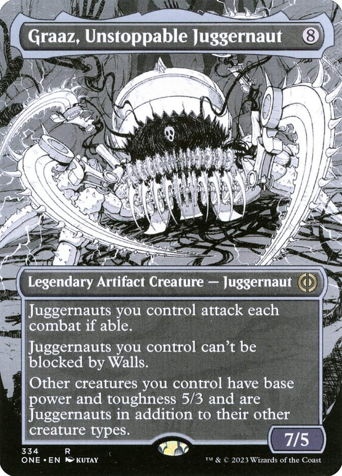Graaz, Unstoppable Juggernaut (ONE) (334) / Borderless / Showcase