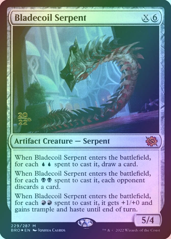 Bladecoil Serpent (PBRO) (229s) / Foil