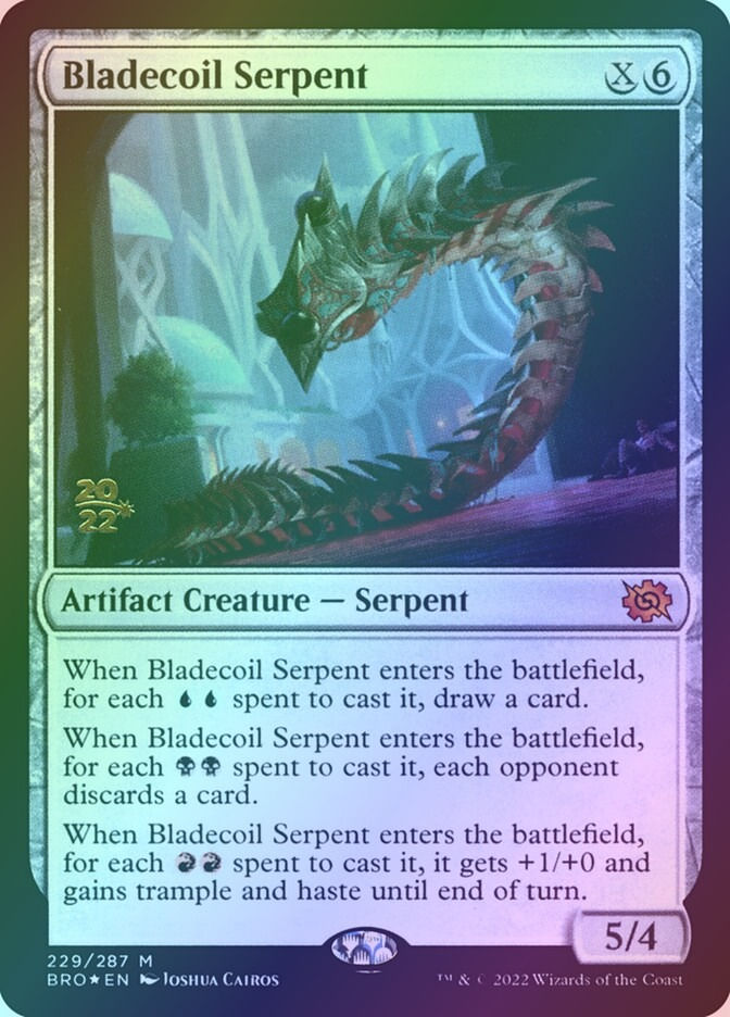Bladecoil Serpent (PBRO) (229s) / Foil
