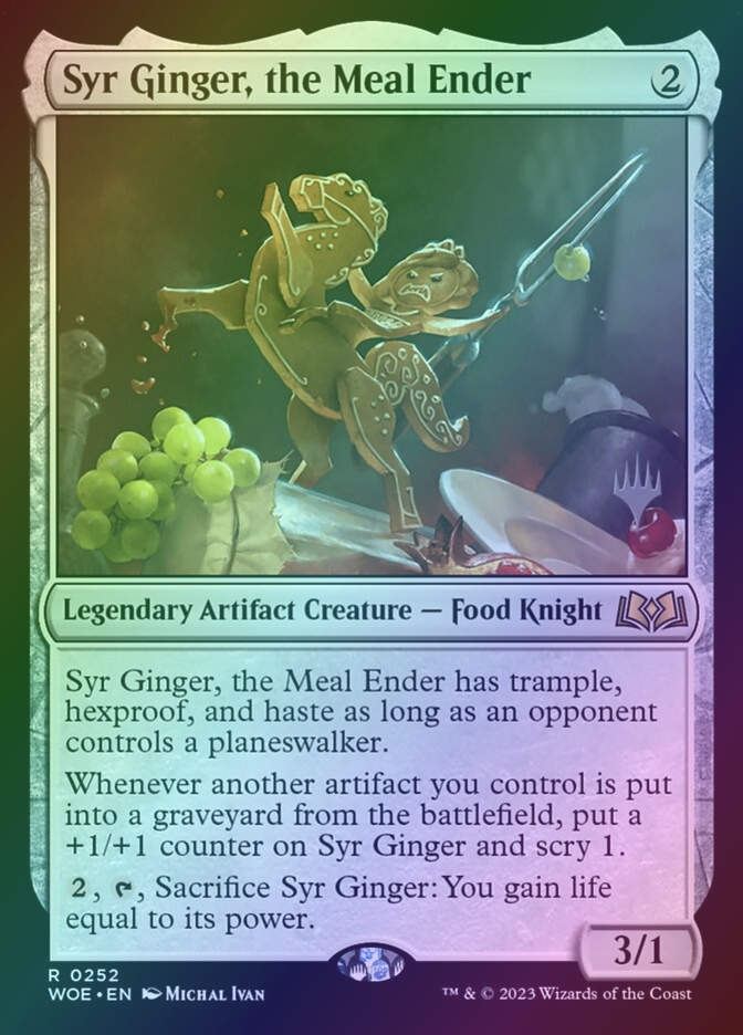 Syr Ginger, the Meal Ender (PWOE) (252p) / Foil