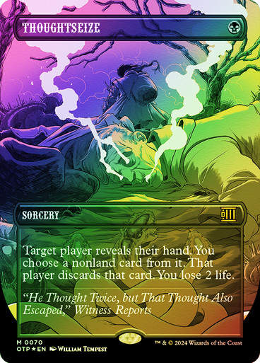 Thoughtseize (otp) (70) / Textured Foil