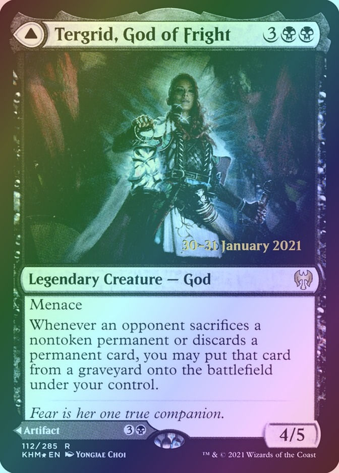 Tergrid, God of Fright // Tergrid's Lantern (PKHM) (112s) / Foil — cara 1 de 2