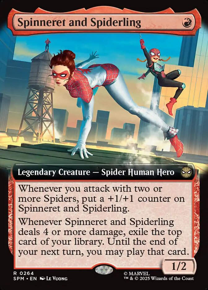 Spinneret and Spiderling (SPM) (264) / Extended Art