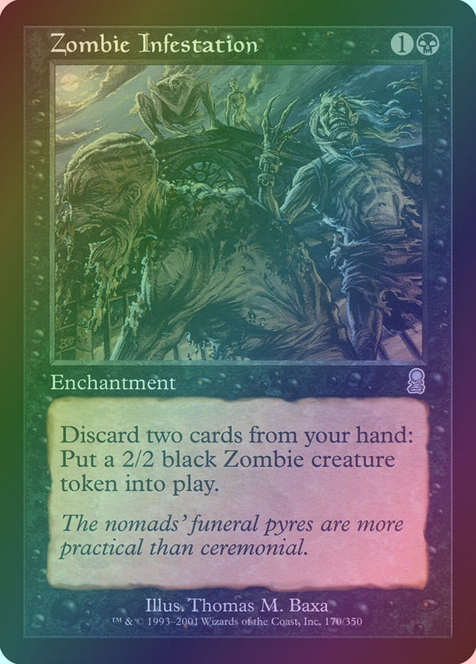 Zombie Infestation (ODY) (170) / Foil