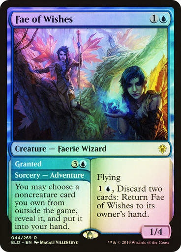 Fae of Wishes // Granted (ELD) (282) / Showcase / Foil