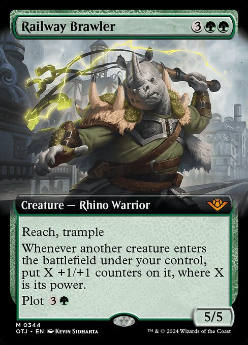 Railway Brawler (otj) (344) / Extended Art