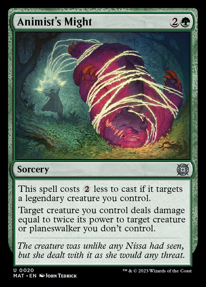 Animist's Might (MAT)