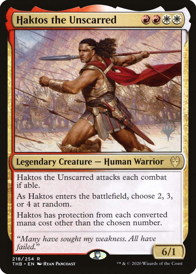 Haktos the Unscarred (PTHB) (218p)