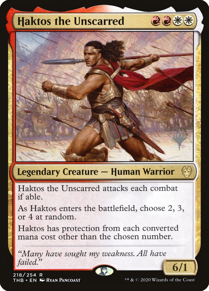 Haktos the Unscarred (PTHB) (218p)