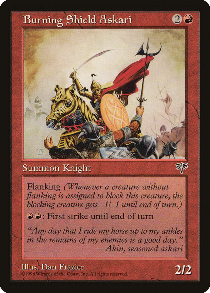 Burning Shield Askari (MIR) (162)