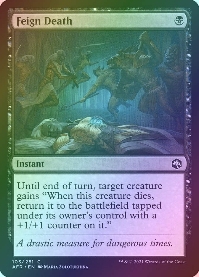 Feign Death (AFR) (103) / Foil