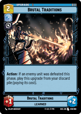 Brutal Traditions (SHD_#038/262) / Foil