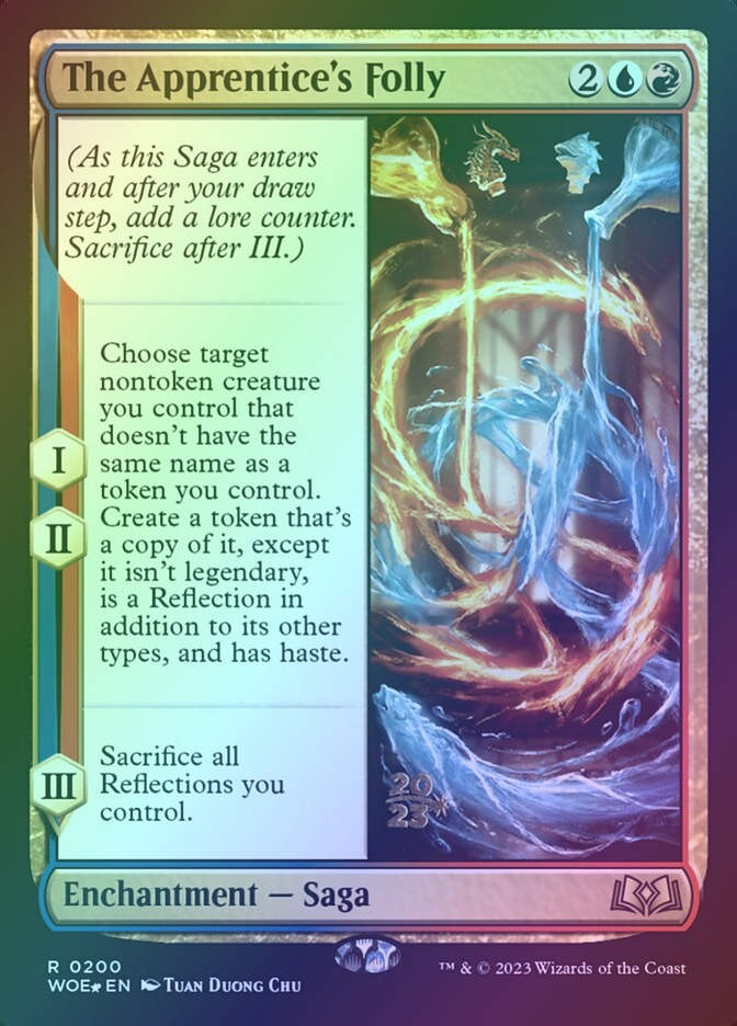 The Apprentice's Folly (PWOE) (200s) / Foil
