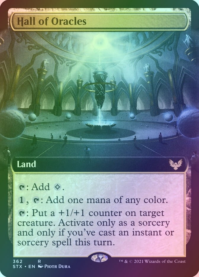 Hall of Oracles (STX) (362) / Extended Art / Foil