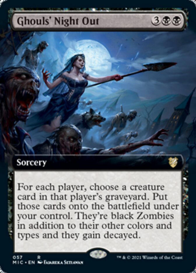 Ghouls' Night Out (MIC) / Extended Art