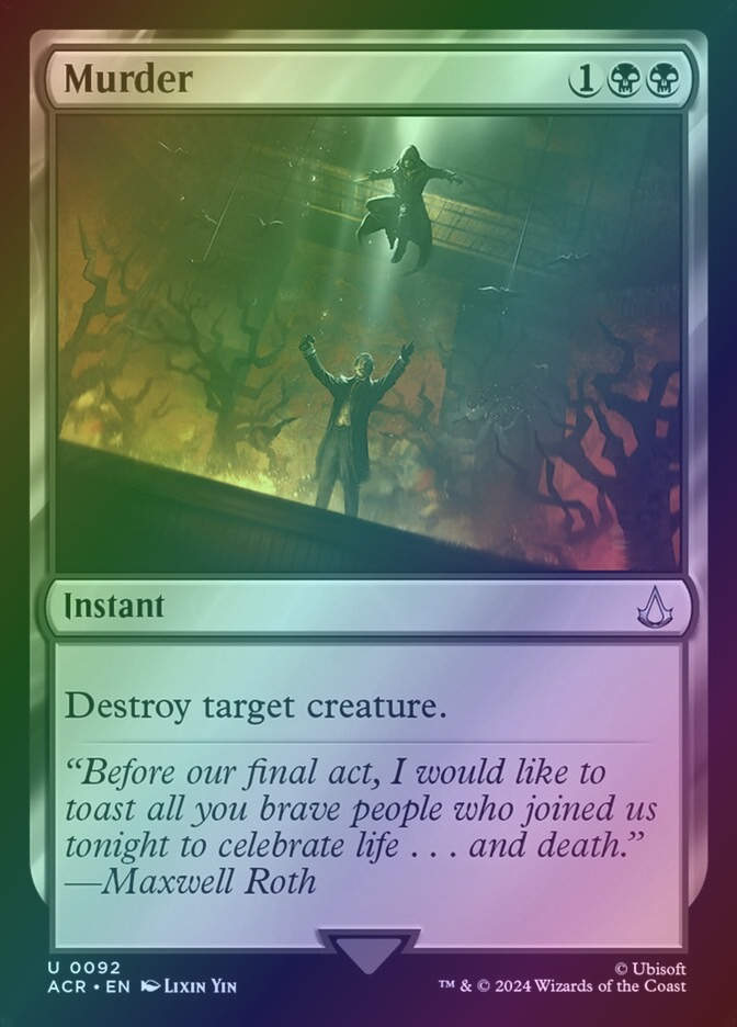 Murder (ACR) (92) / Foil