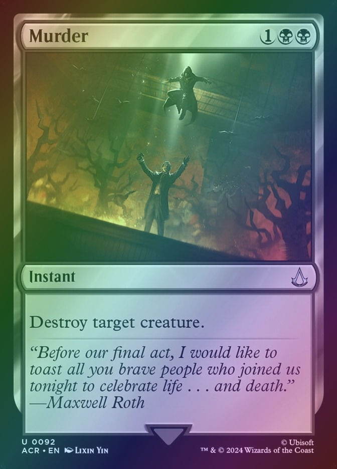 Murder (ACR) (92) / Foil