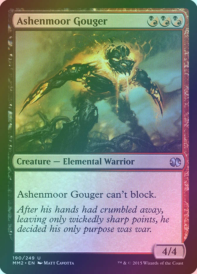 Ashenmoor Gouger (MM2) (190) / Foil