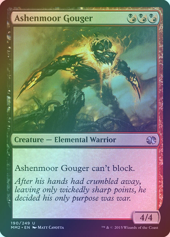 Ashenmoor Gouger (MM2) (190) / Foil