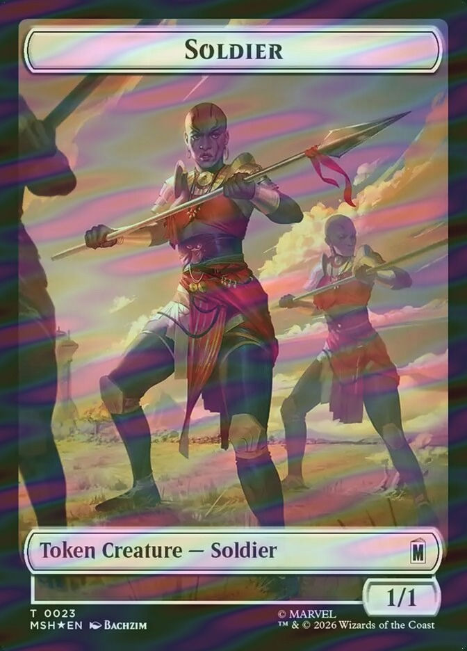 Copy // Soldier (TMSC) (17 // 23) / Surge Foil — cara 2 de 2