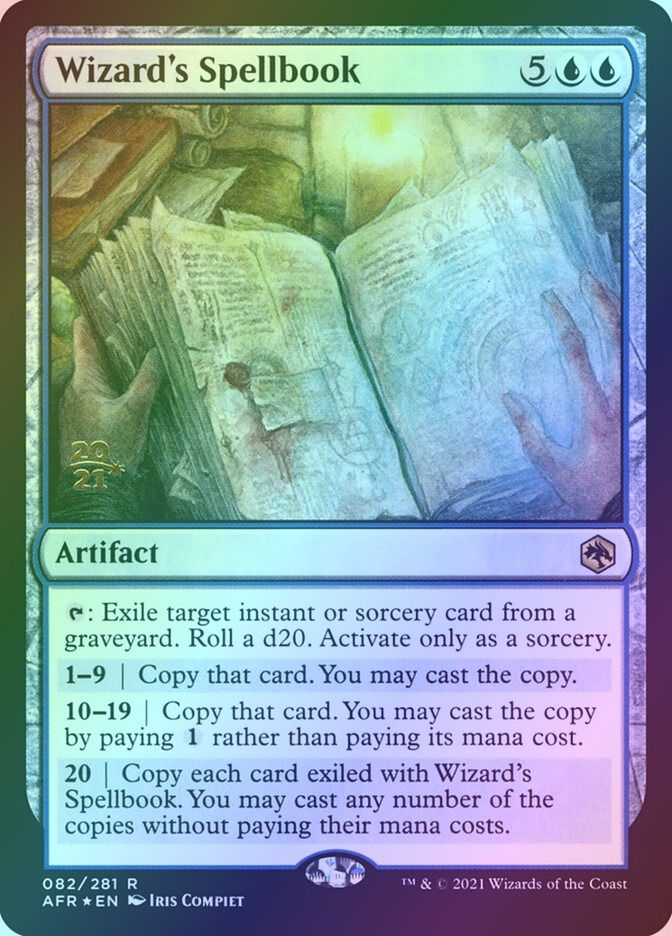 Wizard's Spellbook (PAFR) (82s) / Foil