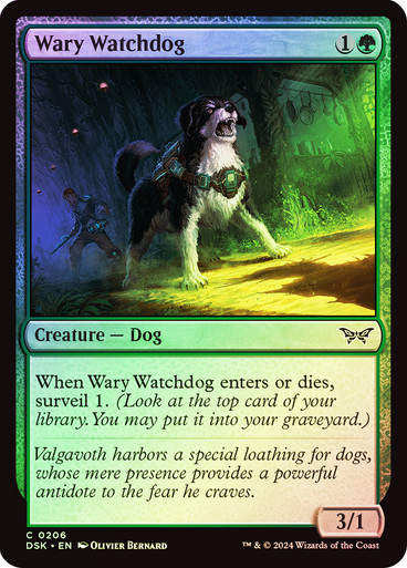 Wary Watchdog (DSK) (206) / Foil