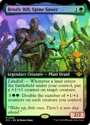 Bristly Bill, Spine Sower (otj) (338) / Foil Extended