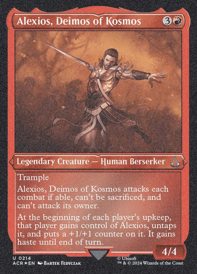 Alexios, Deimos of Kosmos (ACR) (214) / Foil Etched