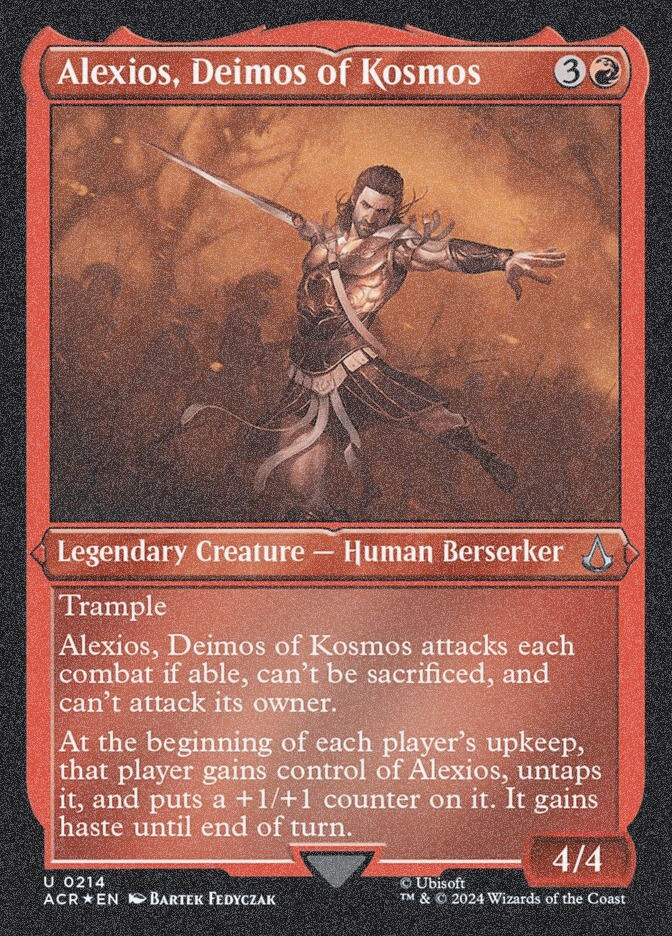 Alexios, Deimos of Kosmos (ACR) (214) / Foil Etched