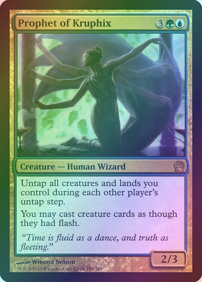 Prophet of Kruphix (THS) (199) / Foil