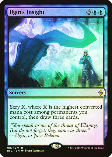 Ugin's Insight (BFZ) (87) / Foil