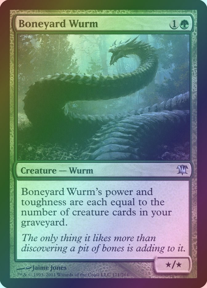 Boneyard Wurm (ISD) (171) / Foil