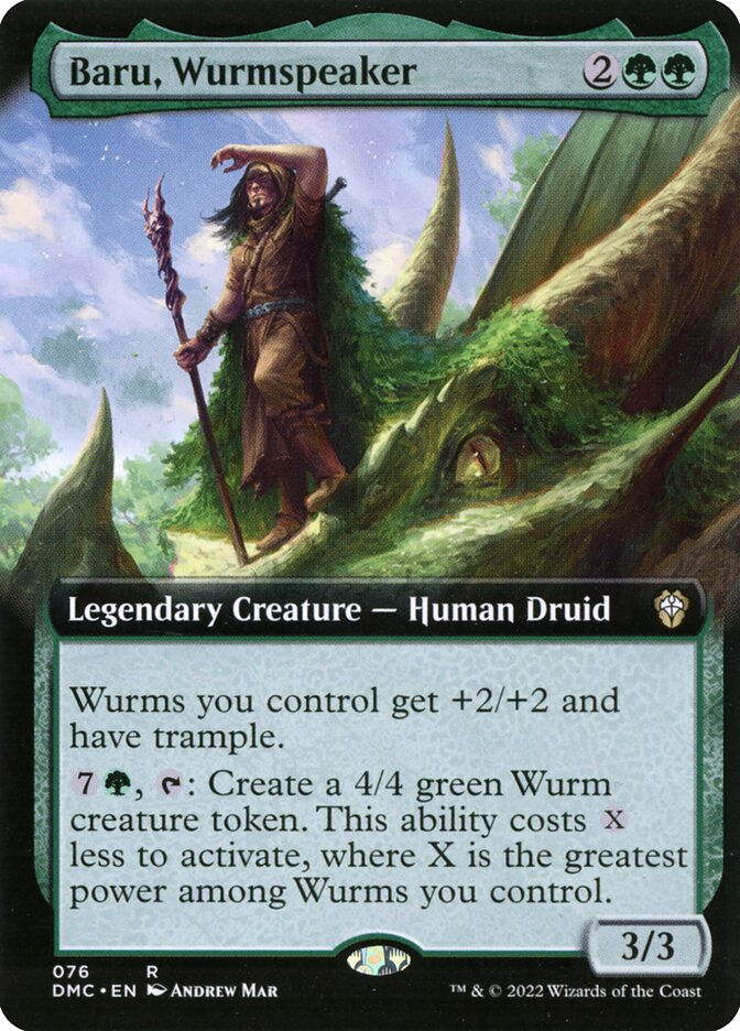 Baru, Wurmspeaker (DMC) (76) / Extended Art